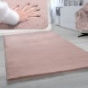 Pluszowy Wysoki Dywan do Salonu Rabbit 180x270 KOLOR JASNY SZARY