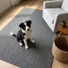 Szary dywan 200x270 do salonu i sypialni
