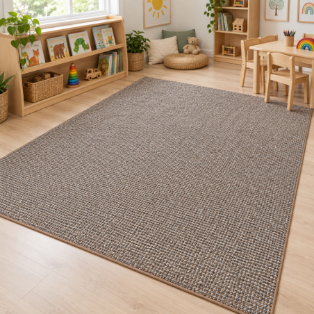 Dywan 400x500 Herkules | duży szary lub beżowy