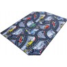 Dywanik dziecięcy Auta Cars Disney szary 200x350