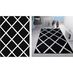 Dywan marokańska krata 180 cm x 250 cm bcf canvas