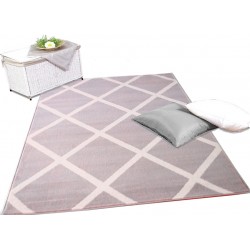 Dywan marokańska krata 180 cm x 250 cm bcf canvas