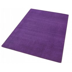 Dywan gładki obszyty do salonu szkoły różowy 200x350