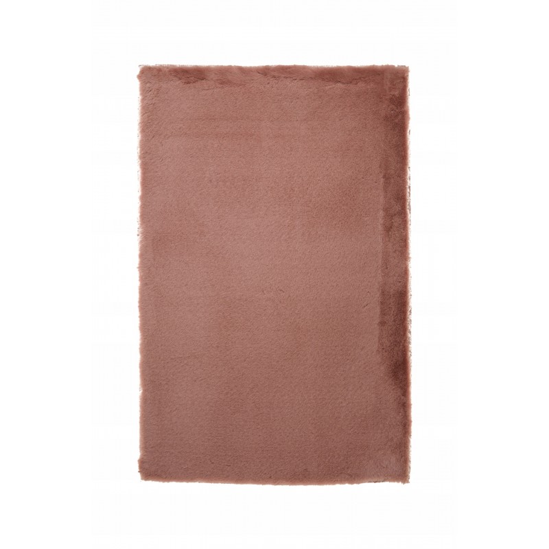 Pluszowy Wysoki Dywan do Salonu Rabbit 200x300 KOLOR RÓŻOWY 2x3