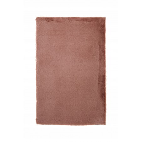 Pluszowy Wysoki Dywan do Salonu Rabbit 200x300 KOLOR RÓŻOWY 2x3