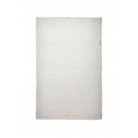 Pluszowy Wysoki Dywan do Sypialni Rabbit 200x300 KOLOR BIAŁY 2x3