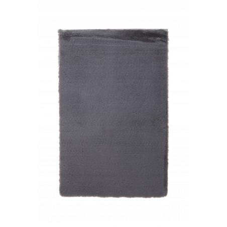 Pluszowy Wysoki Dywan do Sypialni Rabbit 200x300 SZARY 2x3