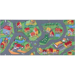WYKŁADZINA DYWANOWA DZIECI ULICZKI WIEŚ 140x200