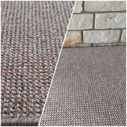 MOCNY DYWAN SMART SZNURKOWY BCF 120X180 MOCNY WŁOS