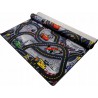 Dywan miasto ulice drogi 180x200 Cars Disney