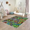 Dywan miasto drogi ulice 160x200 Miasto Smart City