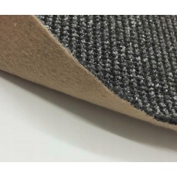 TRWAŁY GĘSTY DYWAN SZNURKOWY 200x300 SZARY CZARNY