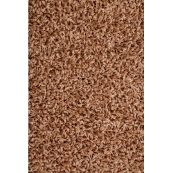 Wykładzina DYWANOWA DYWAN CHODNIK SHAGGY MIĘKKI NA WYMIAR CAPPUCCINO 5m