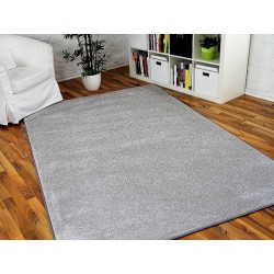 GŁADKI DYWAN POKOJOWY SZARY 60x100 SALON SYPIALNI