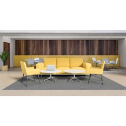 WYKŁADZINA SZNURKOWA SZARA POD FOTEL BIUROWY ODPORNA NA ŚCIERANIE 230x160
