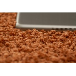 DYWAN SHAGGY 100x120 MIĘCIUTKI KOLOR ORZECH JASNY BRĄZ