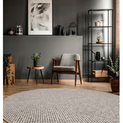 DYWAN SZNURKOWY OKRĄGŁY ŚREDNICA 500 CM NATURE BEŻ KOŁO